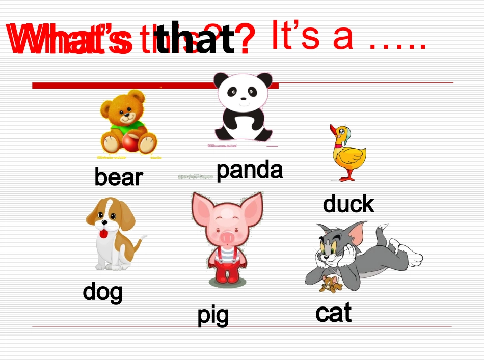 2012版pep小学三年级英语上册Unit_4_we_love_animals__B_Let's_talk_第2页