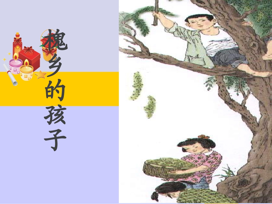 《槐乡的孩子》课件 (2)_第1页