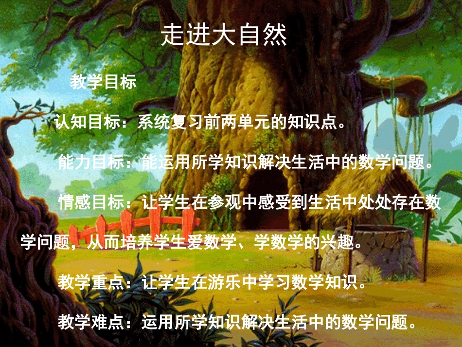 《走进大自然》_第1页
