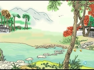 《搭石》公开课课件