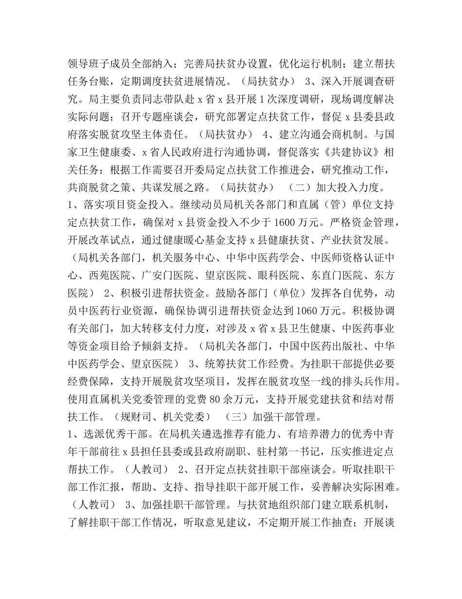 4400　中医药管理局2024年定点扶贫工作计划 _第2页