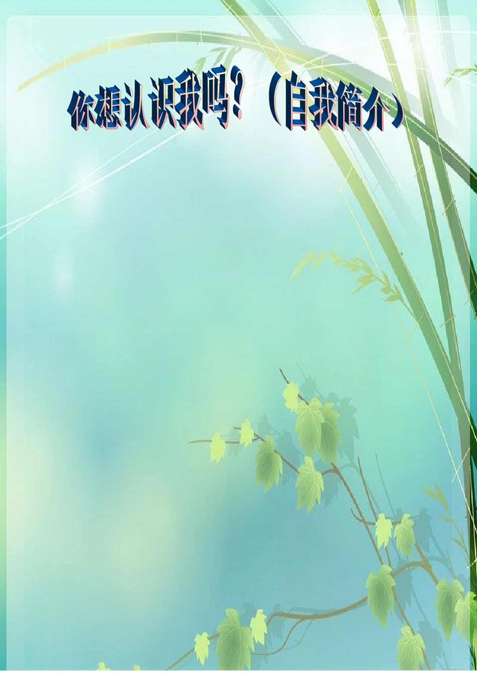 学生成长档案 (6)_第3页