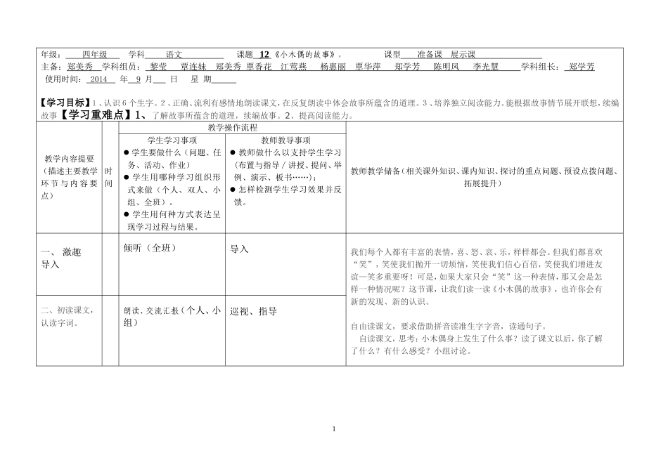 《小木偶的故事》_第1页