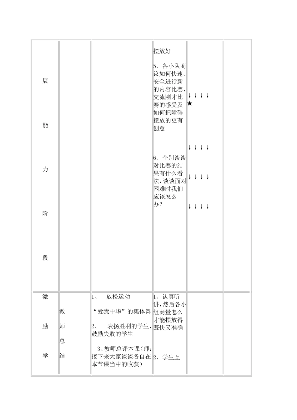 吴刚水平二障碍跑体育教案_第3页