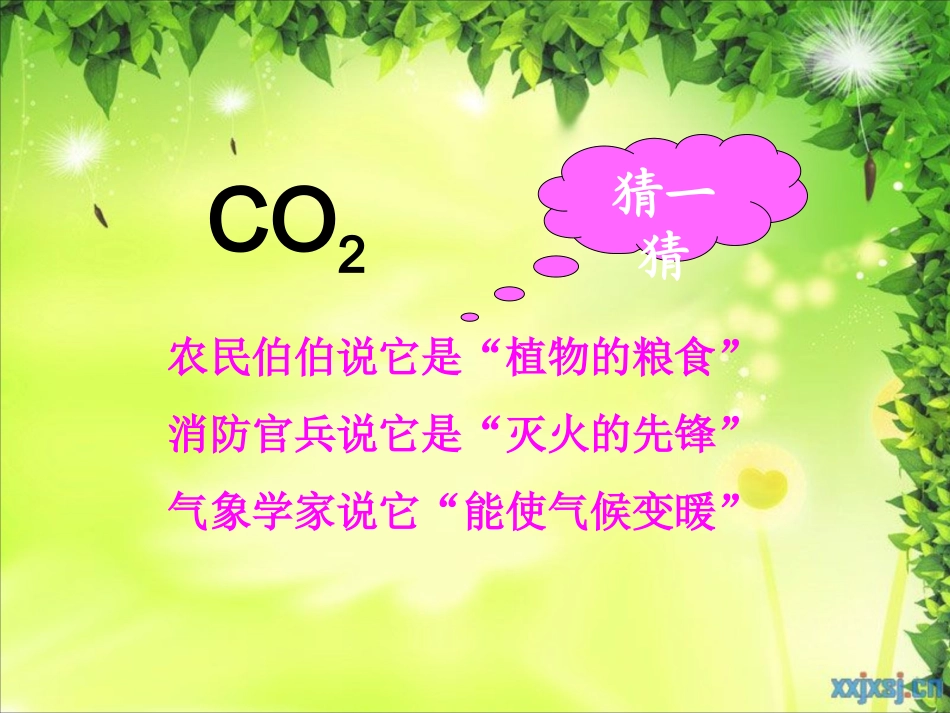 《二氧化碳制取的研究》课件_第1页