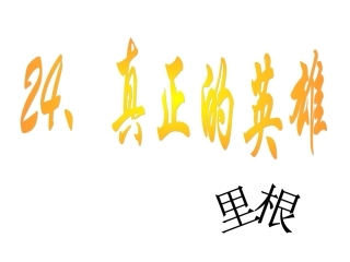 真正的英雄 (3)