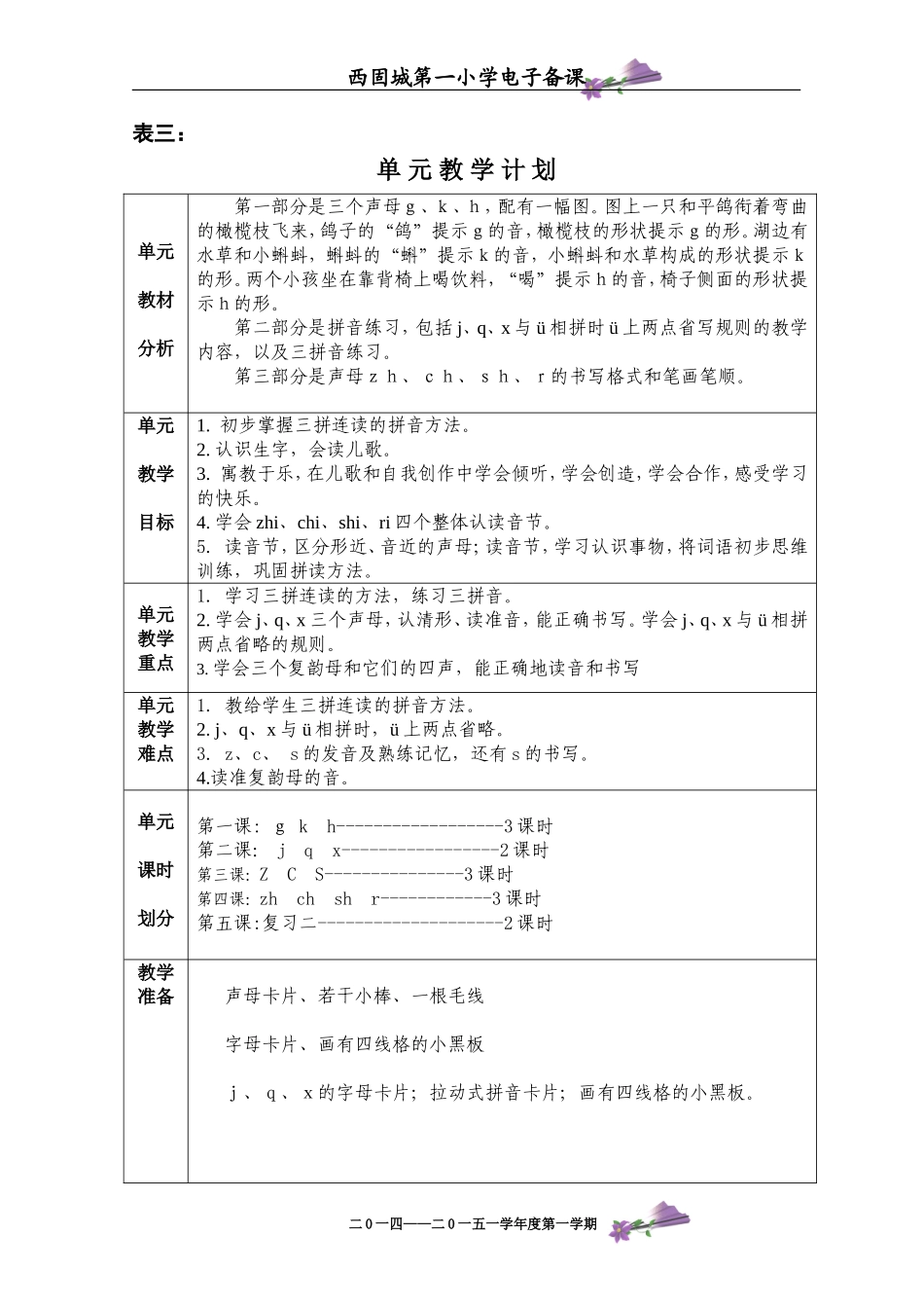拼音第二单元牟相国_第1页