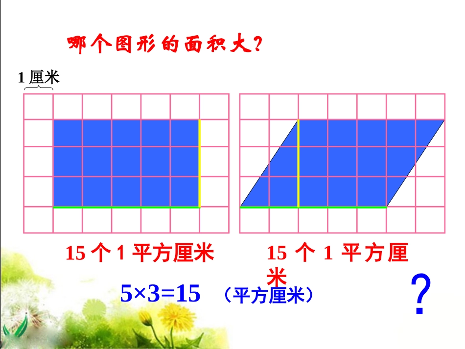 《平行四边形的面积》教学课件1_第3页