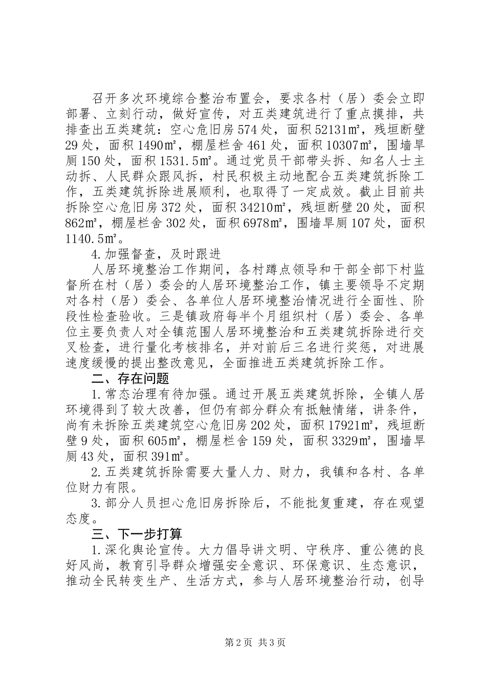 20XX年农村人居环境集中整治行动工作总结_第2页