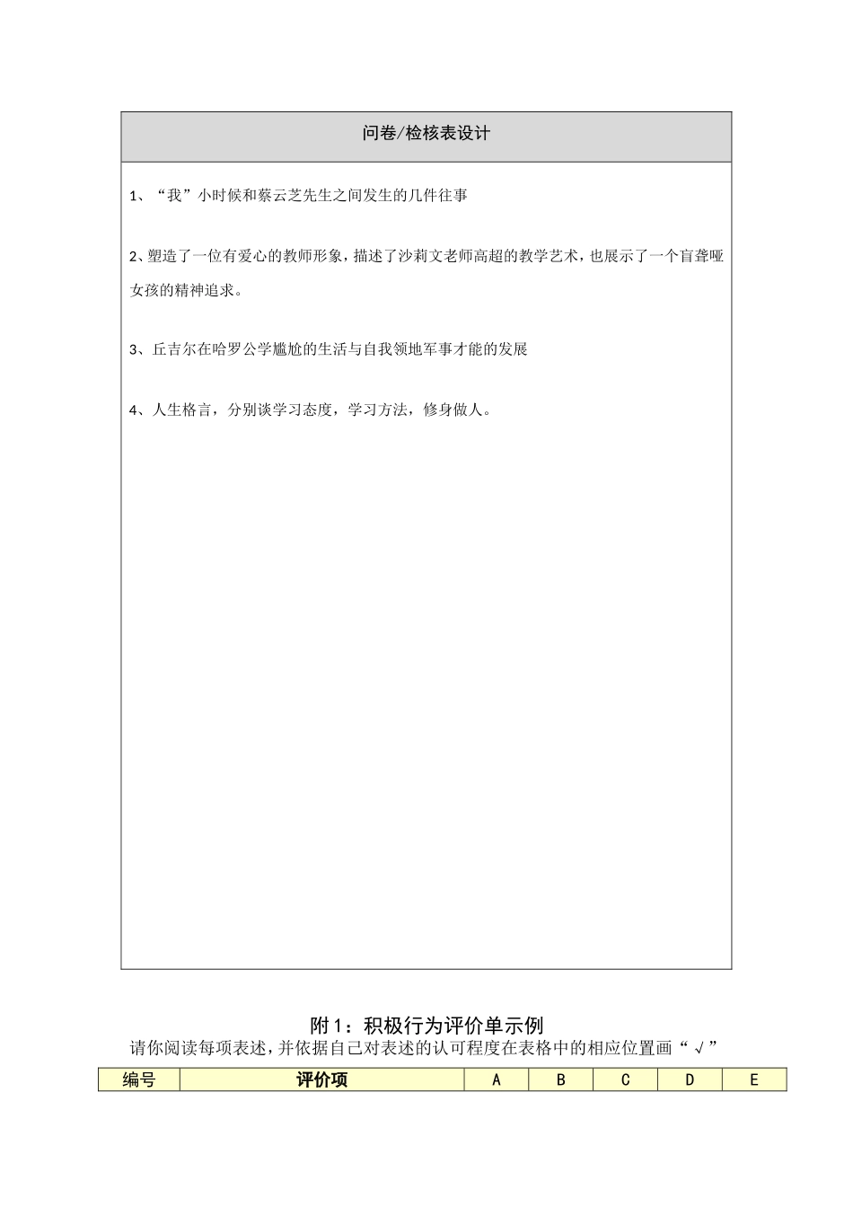 学习行为态度评价问卷_第2页