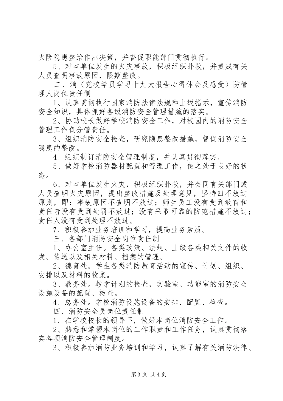 学校消防宣传月活动小结及总结_第3页