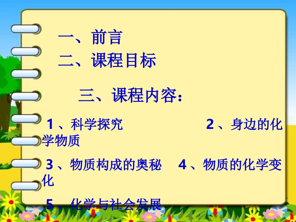 新课程九年级化学培训课件_第2页