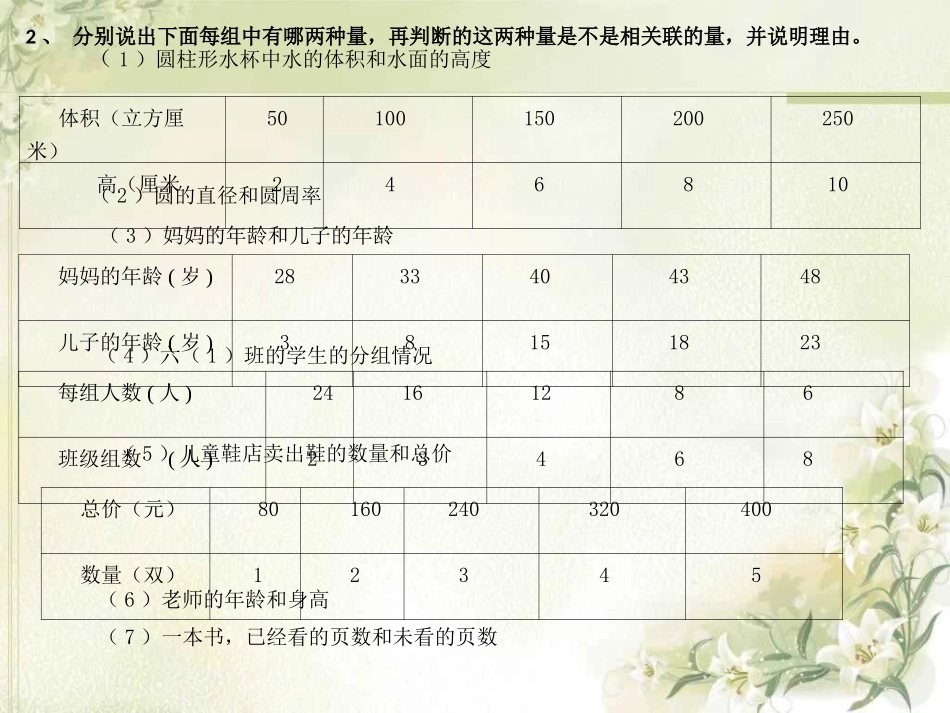 成正比例的量_第3页