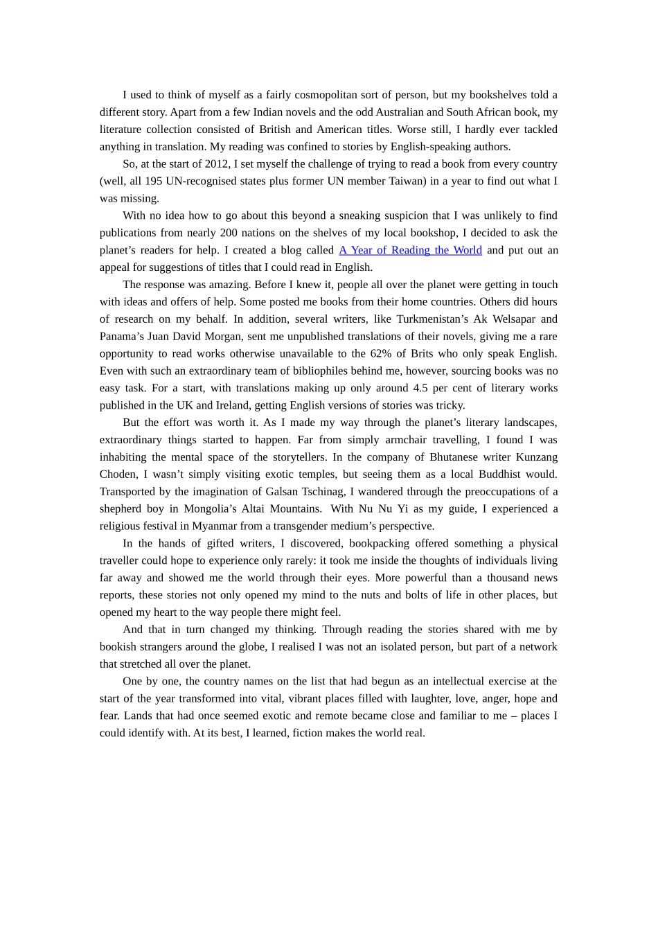 英语阅读美文2_第1页