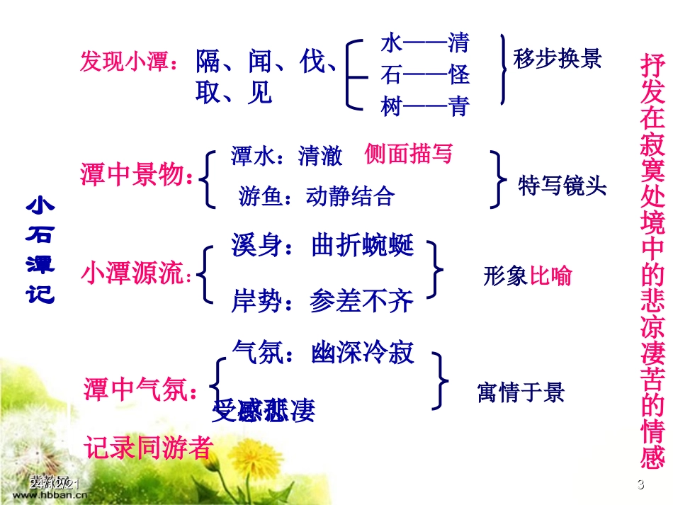 小石潭记复习_第3页