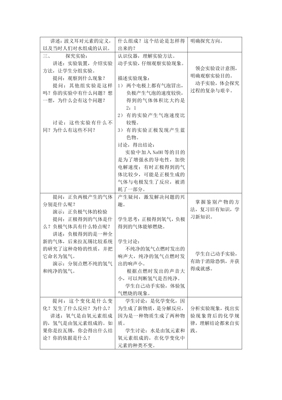 《水的组成》教学设计_第2页