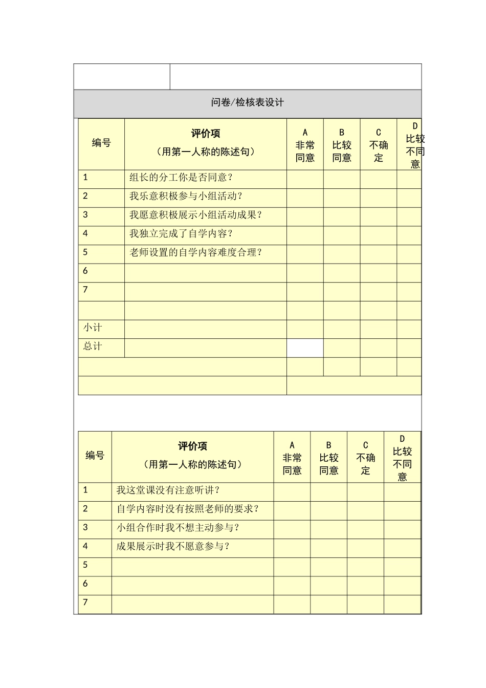 行为态度评价问卷张勇_第2页