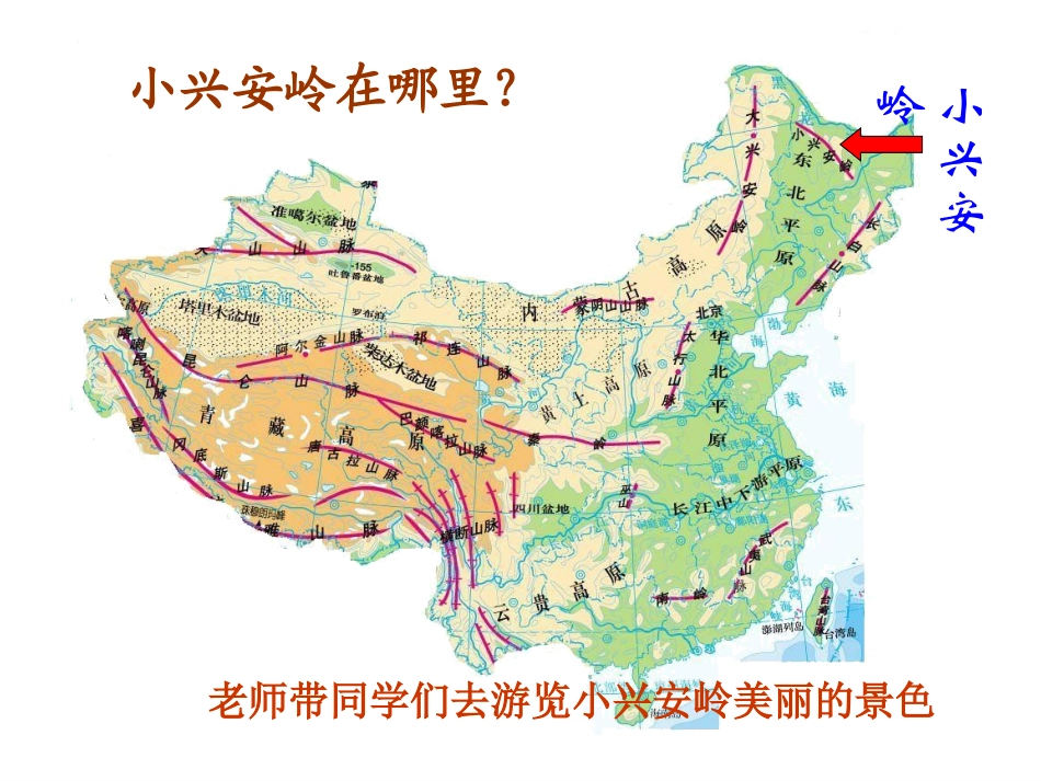 美丽的小兴安岭第一课时_第2页