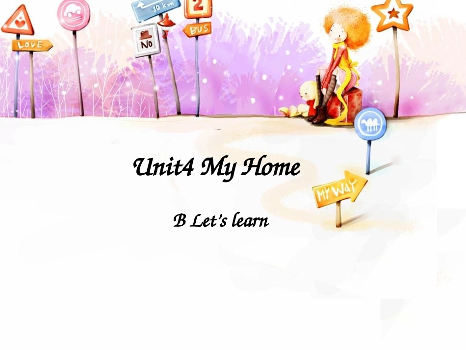 2013新PEP小学英语四年级上unit4_my_home_B_let's_learn_第1页