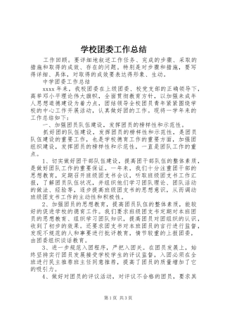 学校团委工作总结 (47)