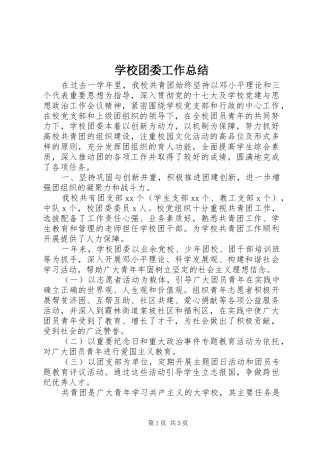学校团委工作总结 (45)