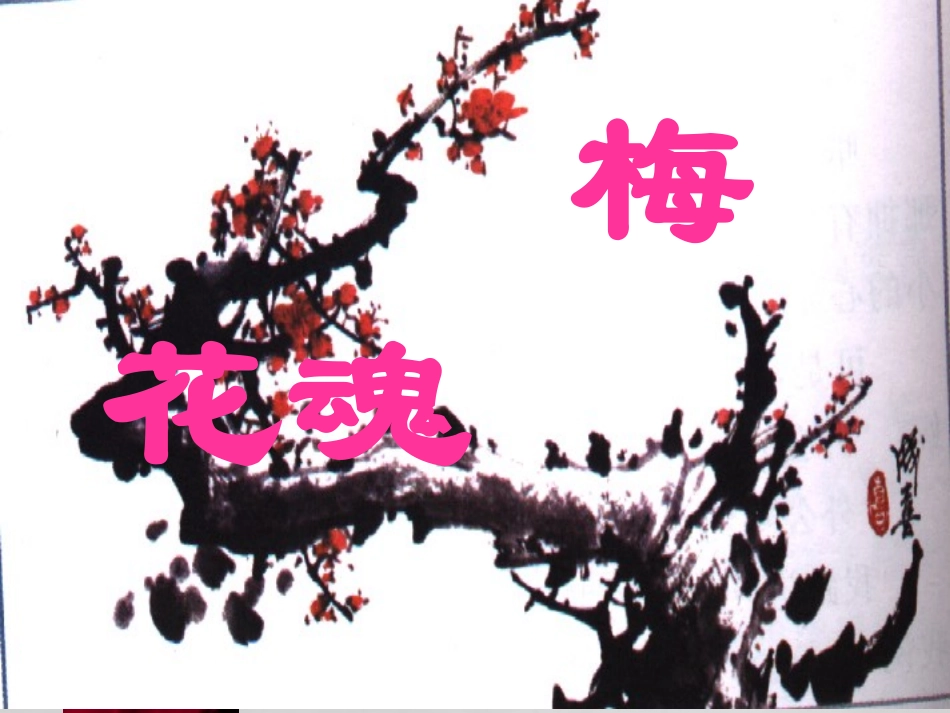 《梅花魂》课件 (2)_第1页