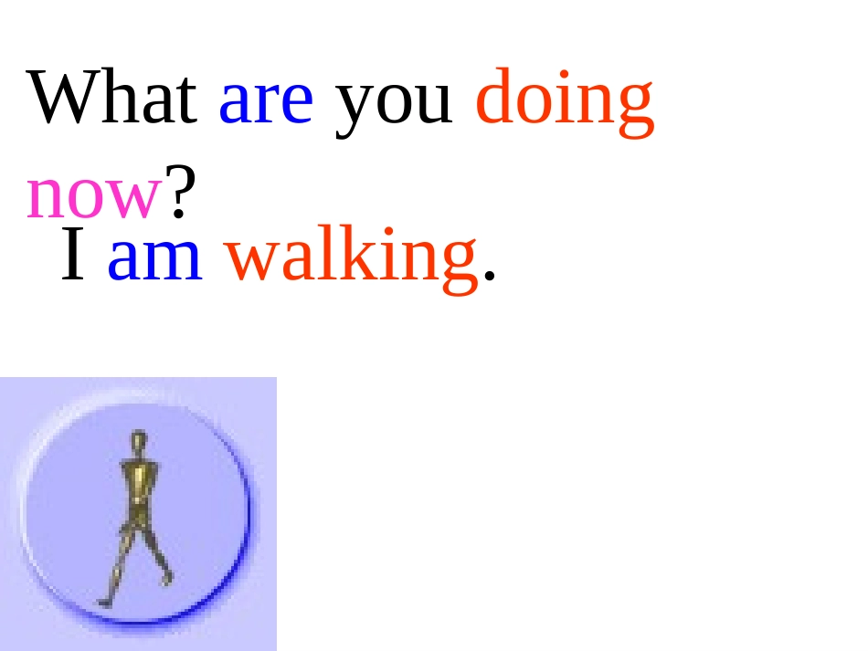 七年级英语I’m_watching_TV课件1_第3页