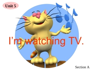 七年级英语I’m_watching_TV课件1