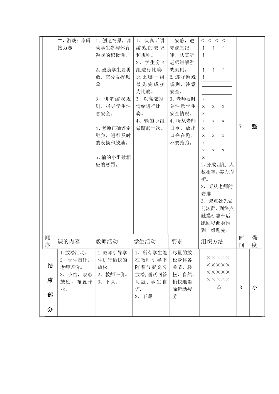 四年级体育前滚翻教学设计_第3页