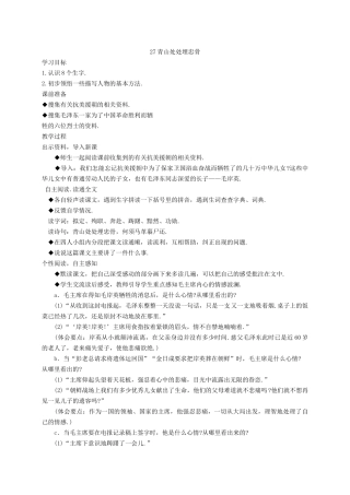 青山处处埋忠骨 (3)