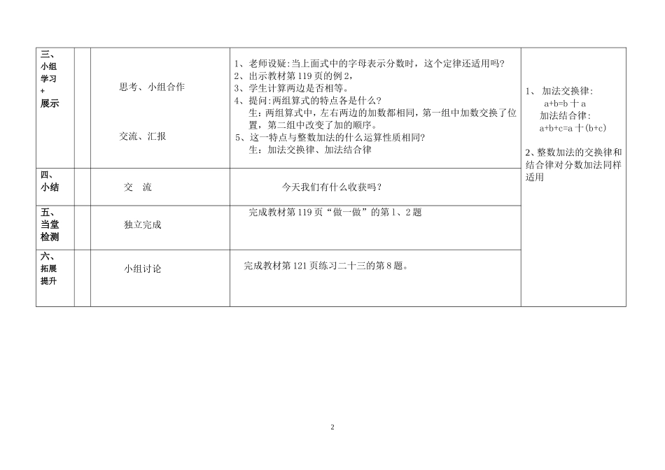 整数加减法的运算定律推广到分数加减法_第2页