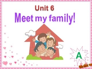 人教版四年级上册unit6Alet'stalk