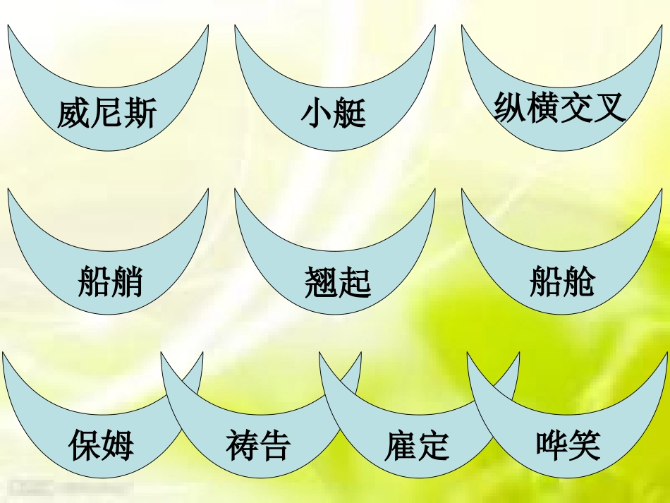 威尼斯的小艇课件_第2页