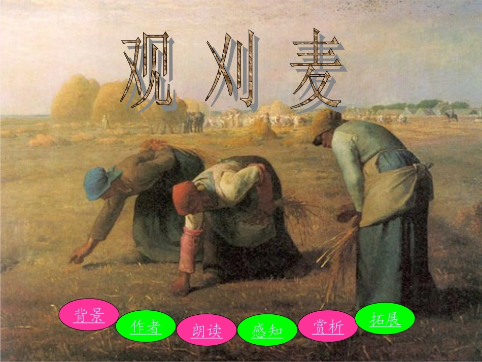 《观刈麦》课件_第3页