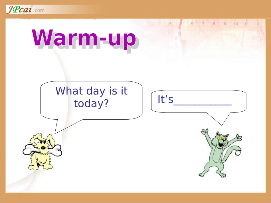 pep小学五年级英语上册Unit2_My_days_of_the_week_B[1]_第2页