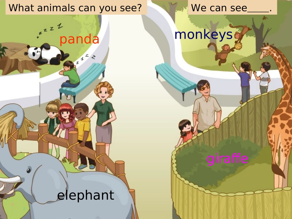 人教版pep（2012教材）小学三下Unit3AtthezooPeriodOne课件_第3页