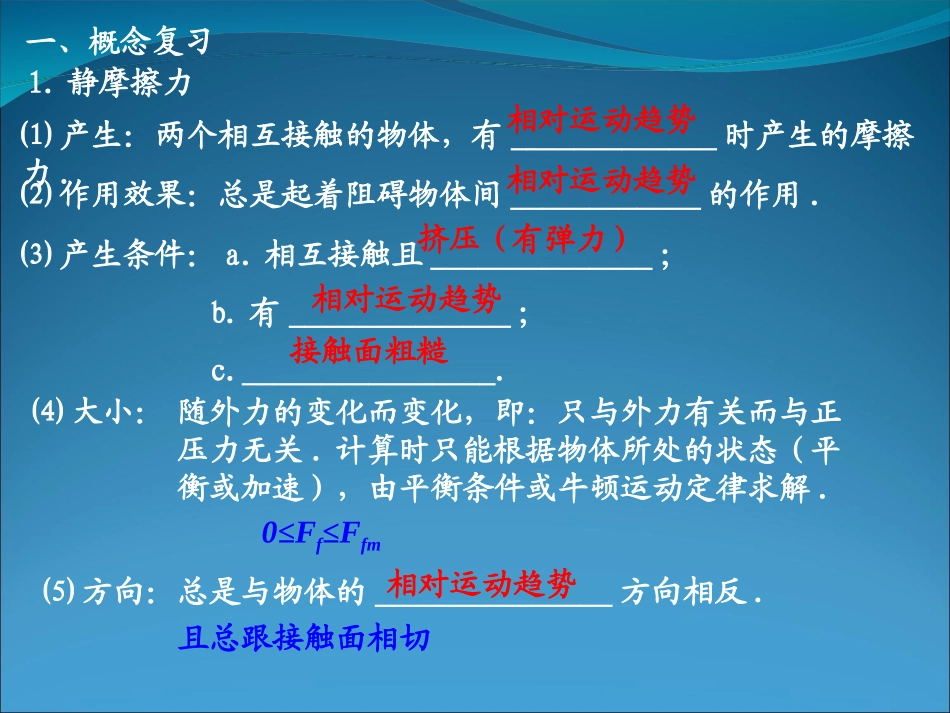 一轮复习摩擦力课件_第3页