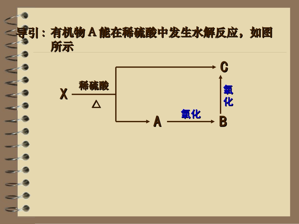 高二化学：选修5：有机物官能团衍变的规律（新）_第2页