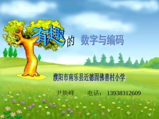 神奇的数字编码