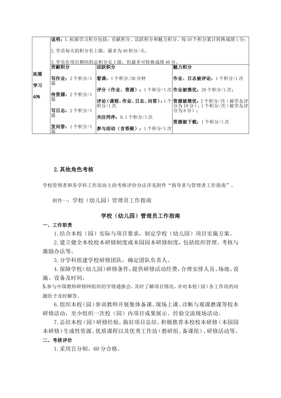 北海中心校信息技术应用能力提升远程培训项目实施方案_第3页