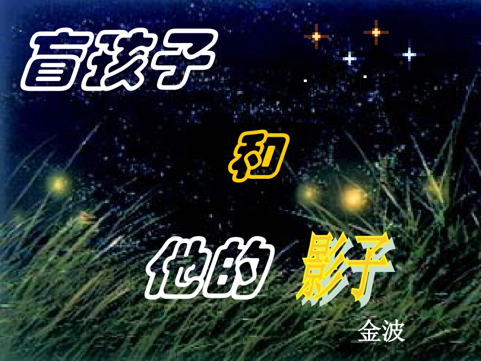 盲孩子和他的影子 (3)_第2页