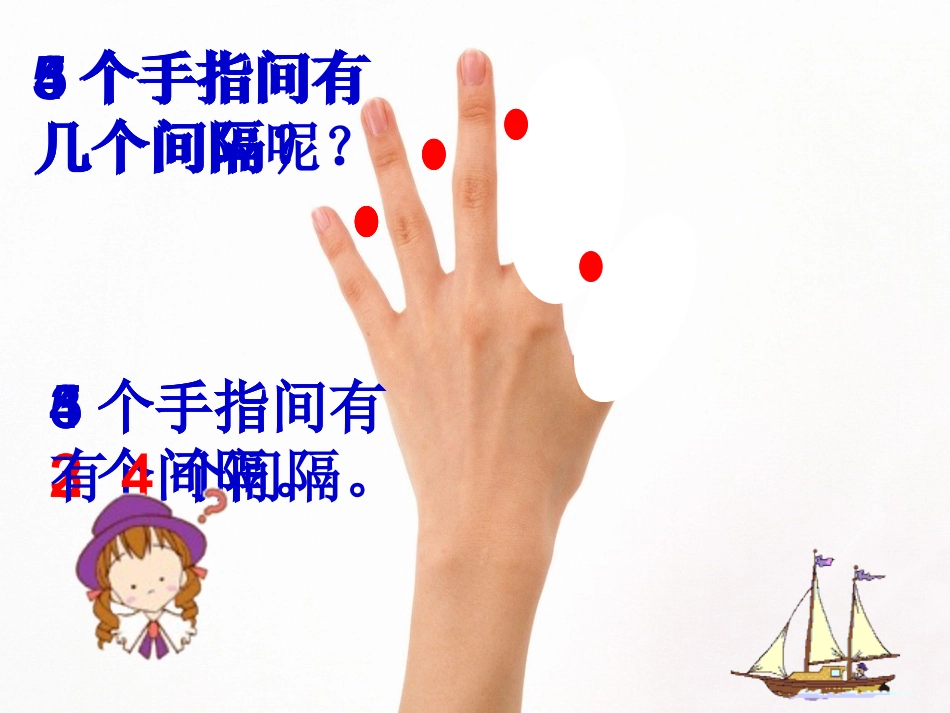 人教版四年级数学下册第八单元数学广角《植树问题第1课时》PPT课件_第2页