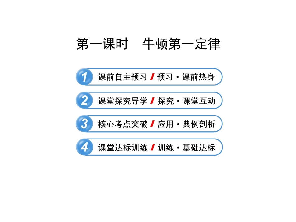 人教版《81牛顿第一定律》课件_第2页