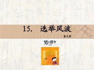 选举风波 (2)