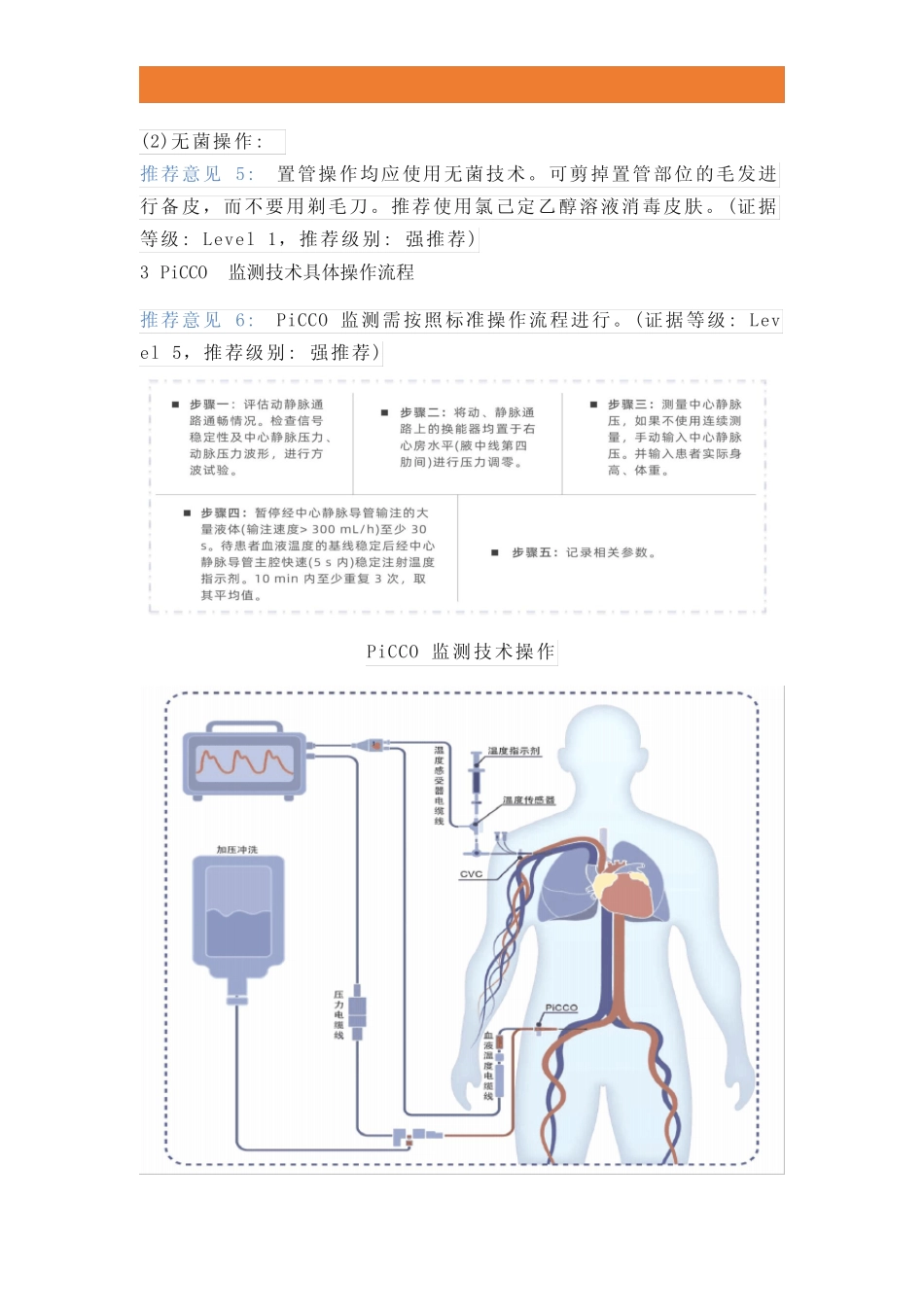 PiCCO监测技术操作管理专家共识2023要点 _第2页