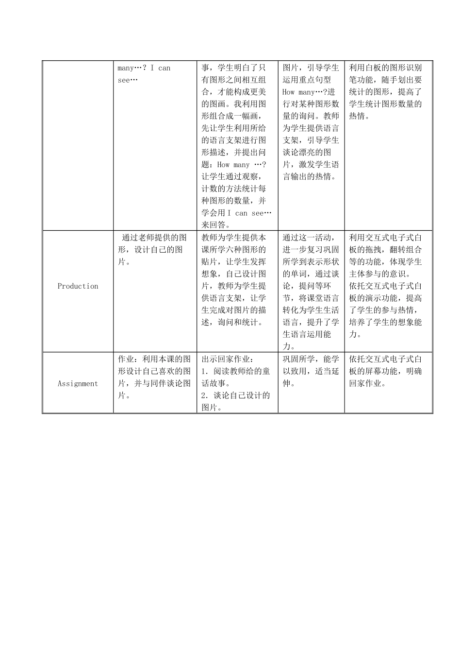 白板教学设计（shapes)_第3页