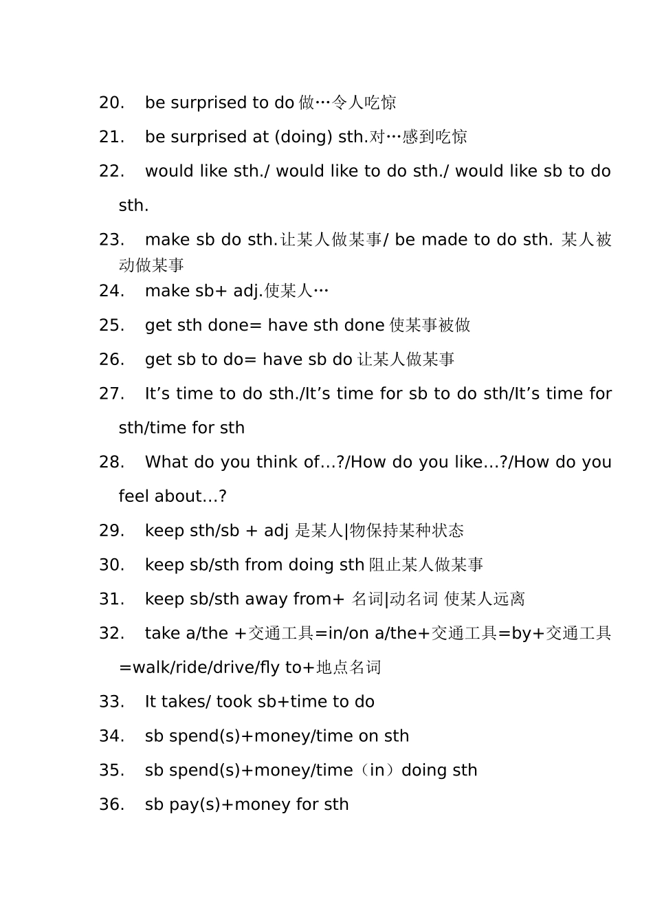 初中知识点清单_第2页