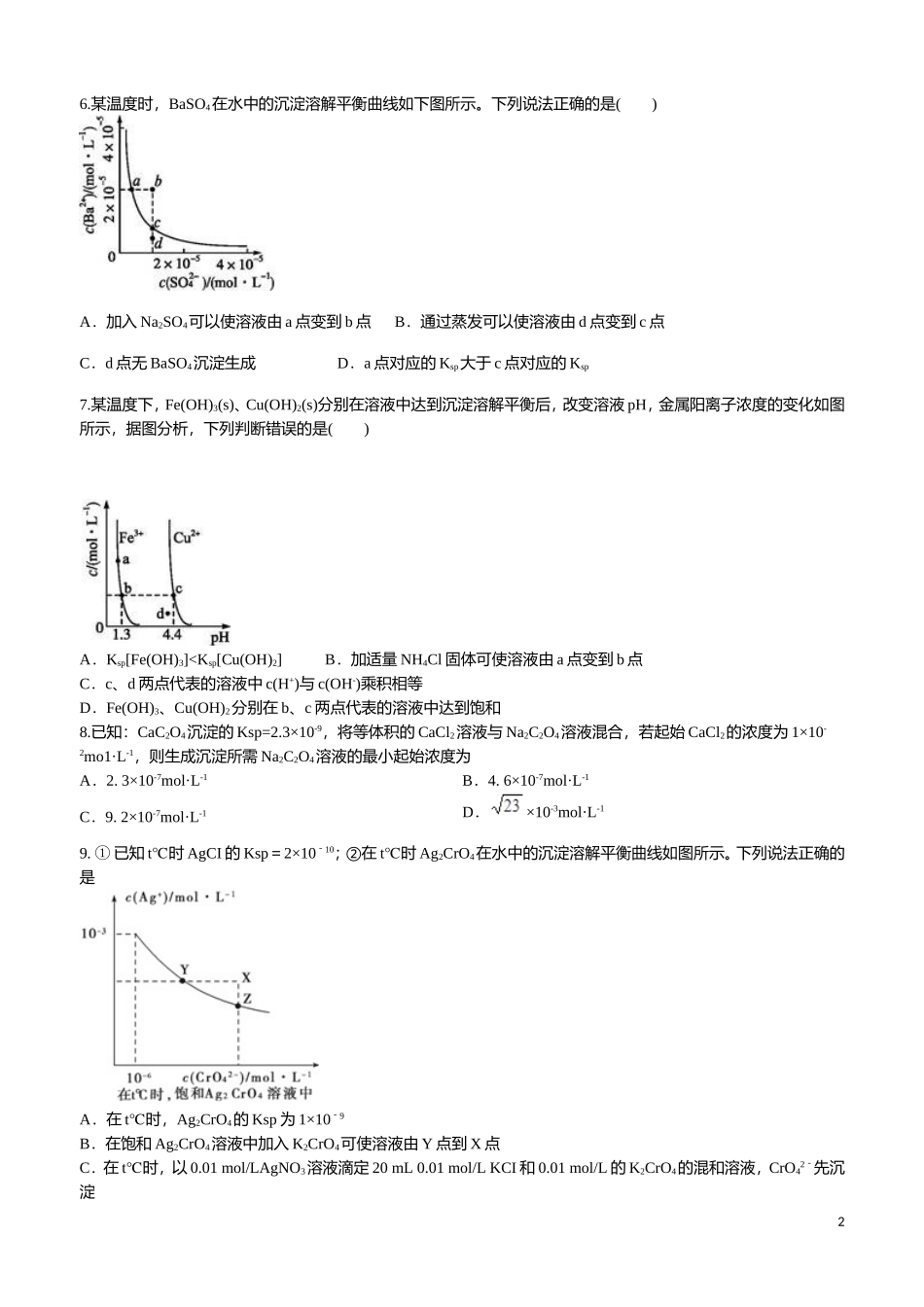 沉淀溶解平衡_第2页