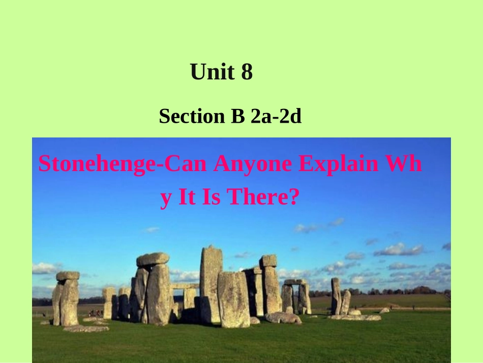 九年级Unit8第五课时_第2页