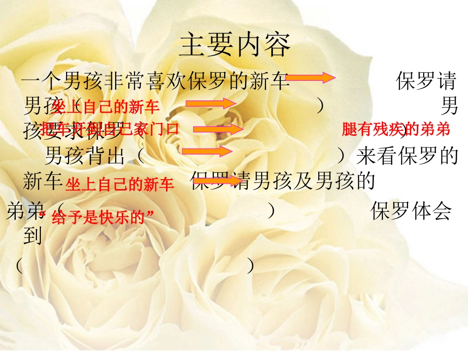 给予是快乐的 _第3页